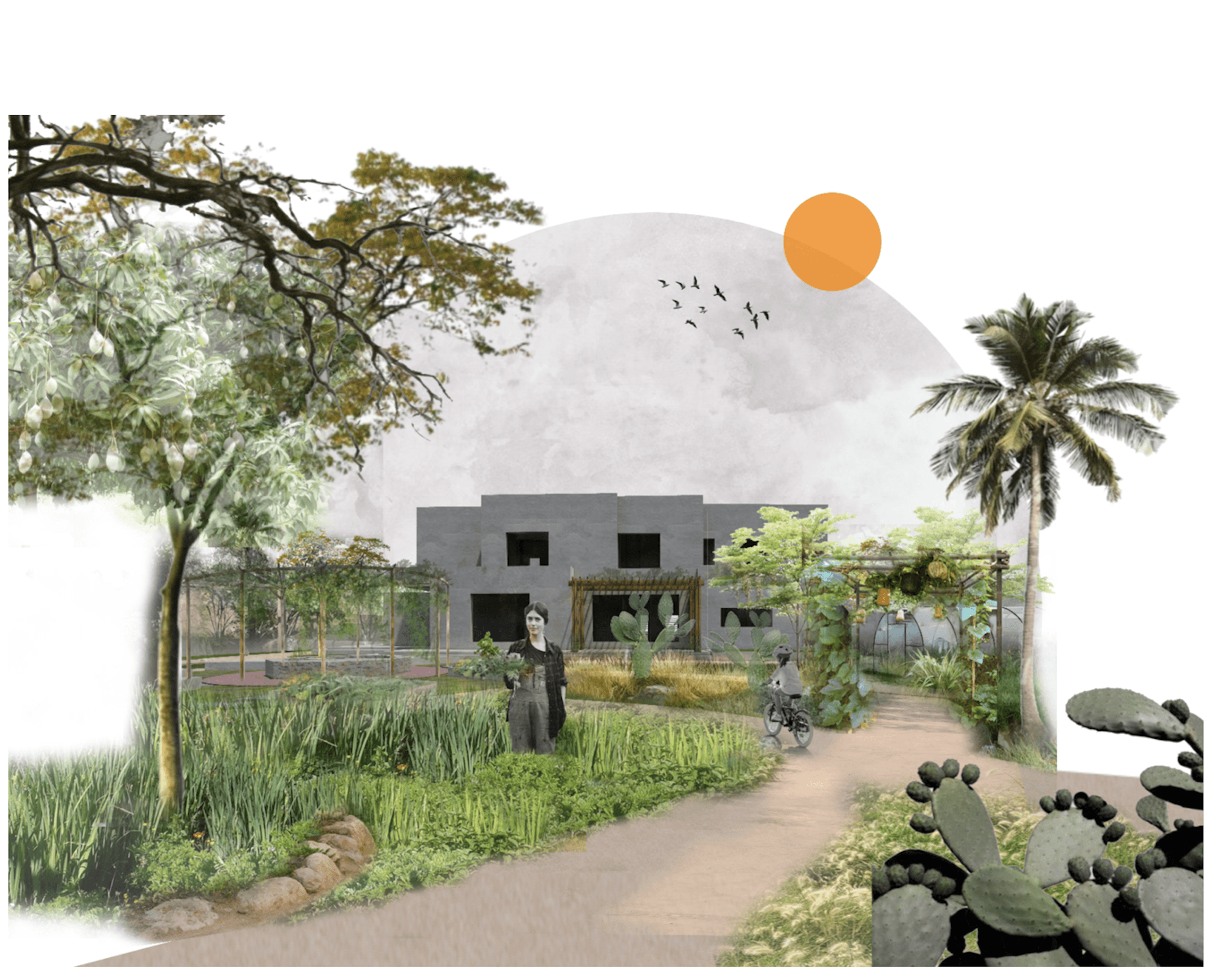 permaculture garden doha