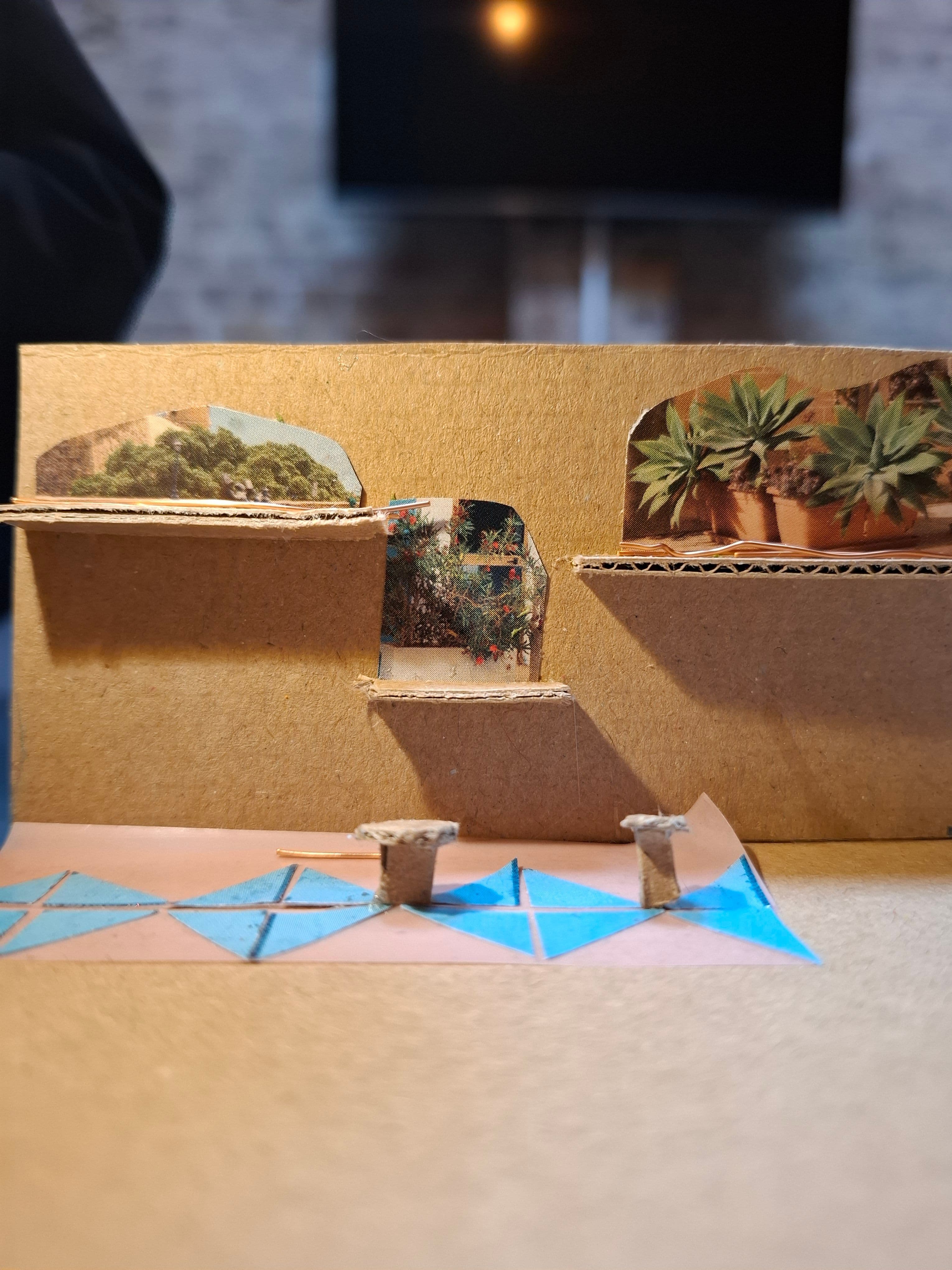 model making - bathroom