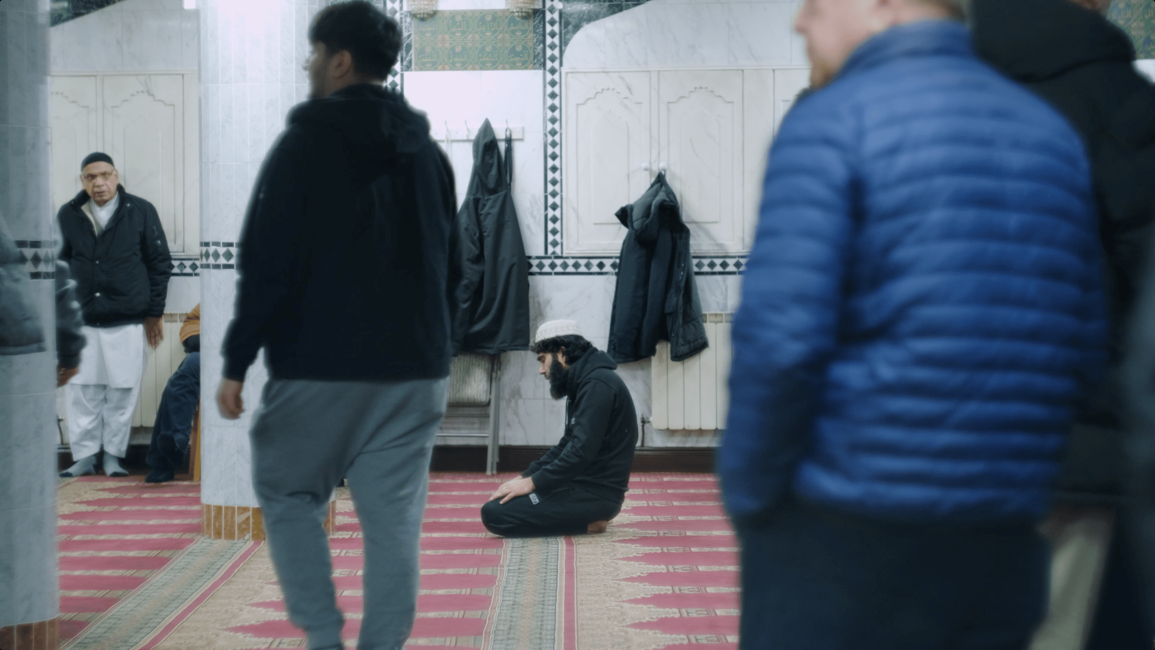 men in mosque